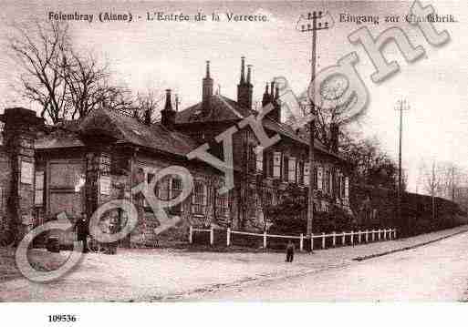 Ville de FOLEMBRAY, carte postale ancienne