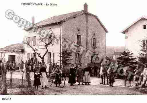 Ville de FREMIFONTAINE, carte postale ancienne