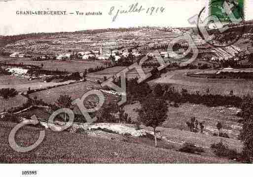 Ville de GRANDABERGEMENT(LE), carte postale ancienne