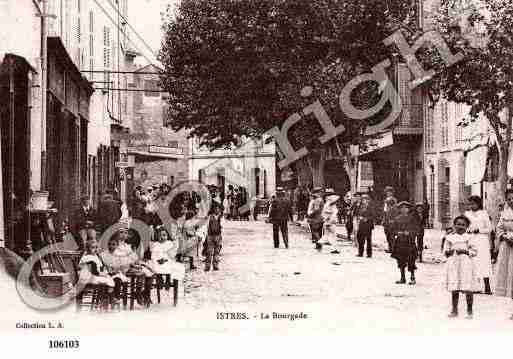 Ville de ISTRES, carte postale ancienne