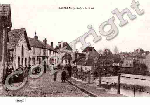 Ville de LAPALISSE, carte postale ancienne