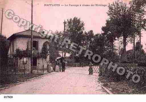 Ville de MAFFLIERS, carte postale ancienne