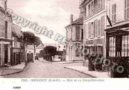 Ville de MENNECY, carte postale ancienne