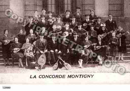 Ville de MONTIGNYLESMETZ, carte postale ancienne