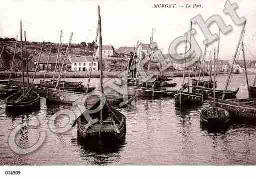 Ville de MORGAT, carte postale ancienne