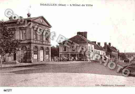 Ville de NOAILLES, carte postale ancienne