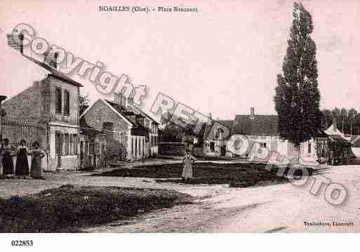 Ville de NOAILLES, carte postale ancienne