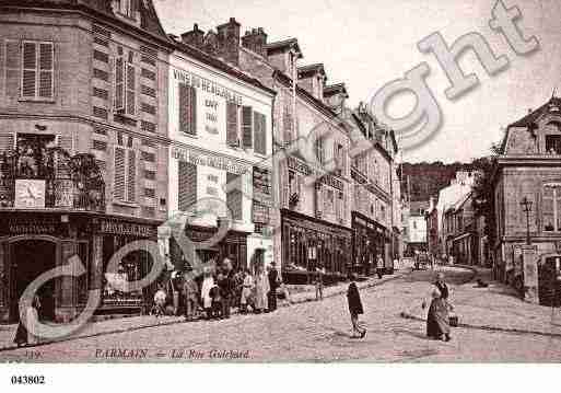 Ville de PARMAIN, carte postale ancienne