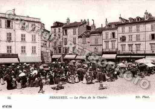 Ville de PERIGUEUX, carte postale ancienne