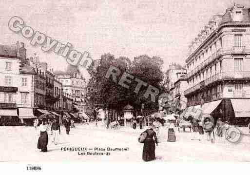 Ville de PERIGUEUX, carte postale ancienne