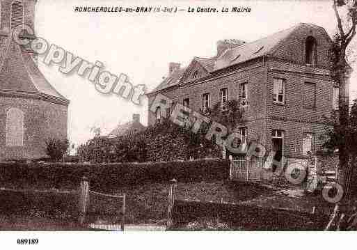 Ville de RONCHEROLLESENBRAY, carte postale ancienne