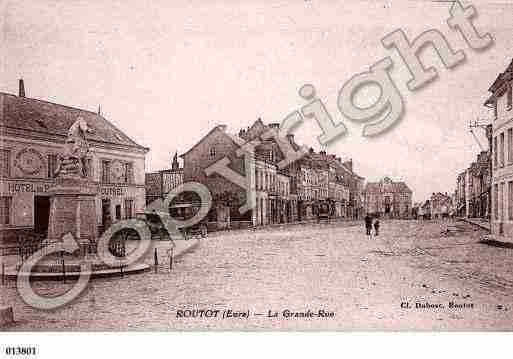 Ville de ROUTOT, carte postale ancienne