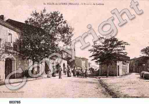 Ville de SAINTFELIXDELODEZ, carte postale ancienne