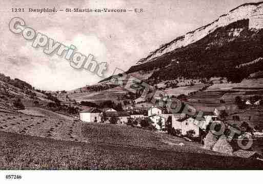 Ville de SAINTMARTINENVERCORS, carte postale ancienne