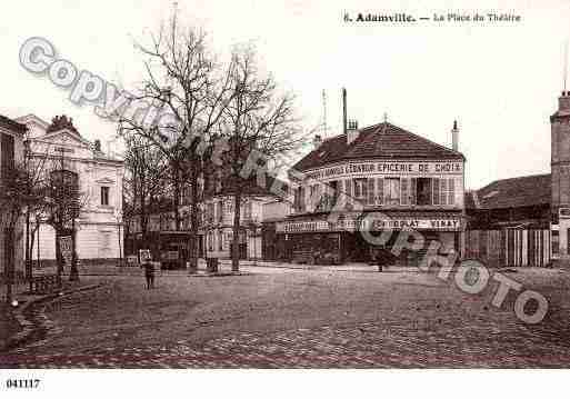 Ville de SAINTMAURDESFOSSES, carte postale ancienne