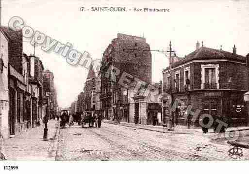 Ville de SAINTOUEN, carte postale ancienne