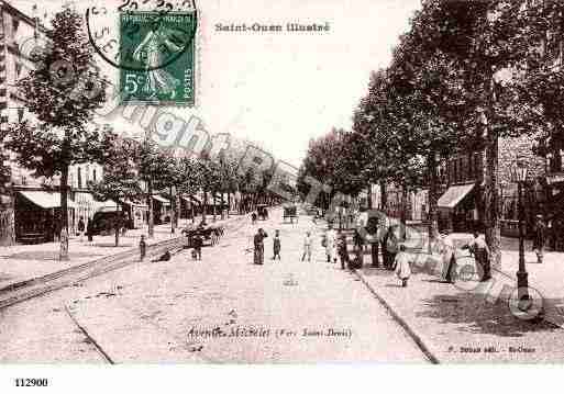 Ville de SAINTOUEN, carte postale ancienne