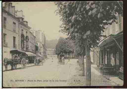 Ville de SEVRES, carte postale ancienne