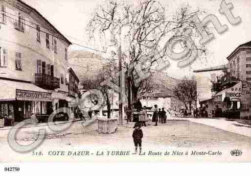 Ville de TURBIE(LA), carte postale ancienne