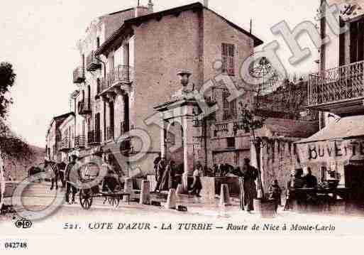 Ville de TURBIE(LA), carte postale ancienne