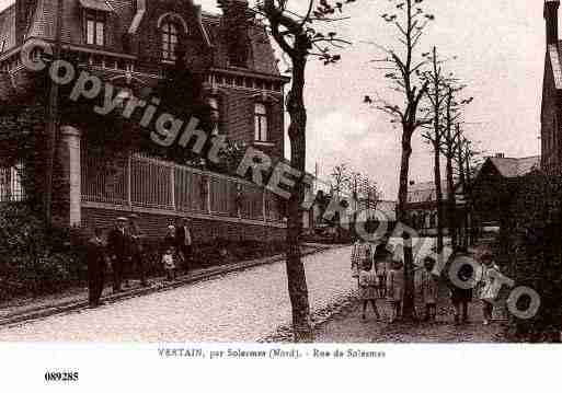 Ville de VERTAIN, carte postale ancienne