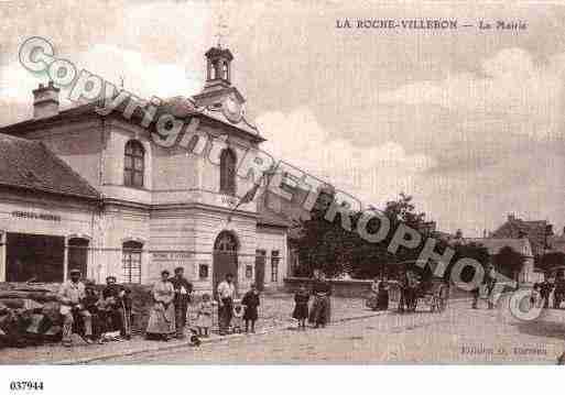 Ville de VILLEBONSURYVETTE, carte postale ancienne