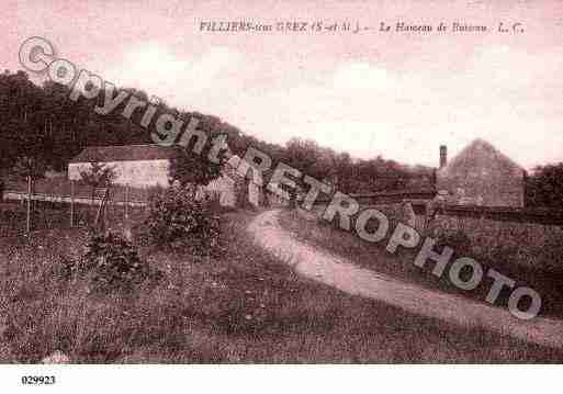 Ville de VILLIERSSOUSGREZ, carte postale ancienne