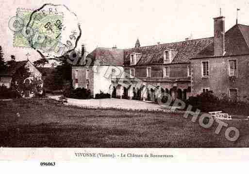 Ville de VIVONNE, carte postale ancienne