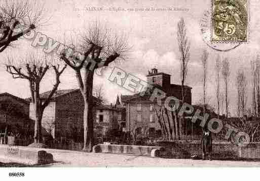 Ville de ALIXAN, carte postale ancienne