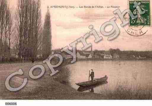 Ville de APREMONTSURALLIER, carte postale ancienne