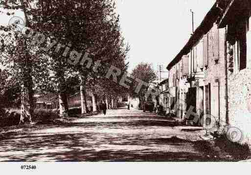 Ville de AURIGNAC, carte postale ancienne