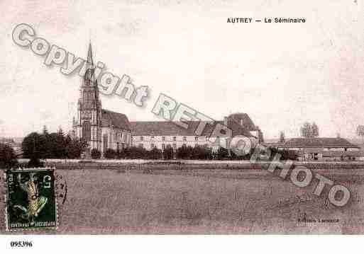 Ville de AUTREY, carte postale ancienne