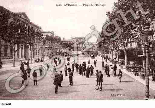 Ville de AVIGNON, carte postale ancienne