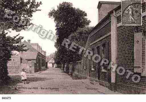 Ville de CAYEUXSURMER, carte postale ancienne