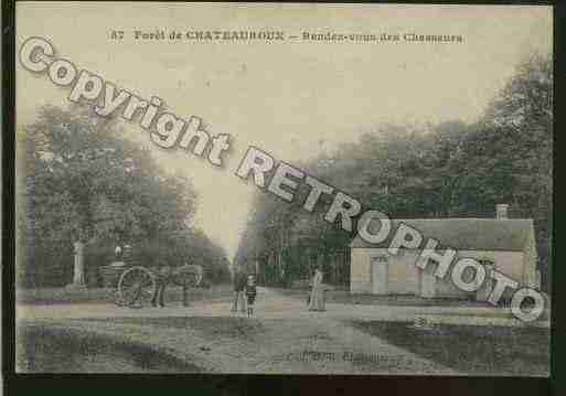 Ville de CHATEAUROUX, carte postale ancienne