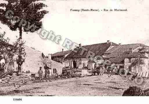 Ville de FRESNOY, carte postale ancienne