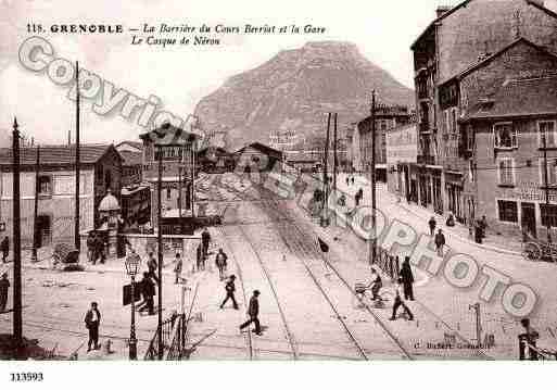 Ville de GRENOBLE, carte postale ancienne