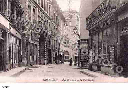 Ville de GRENOBLE, carte postale ancienne