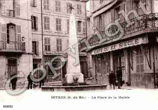 Ville de ISTRES, carte postale ancienne