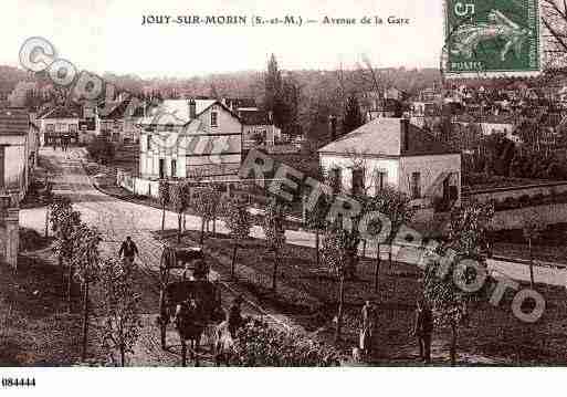 Ville de JOUYSURMORIN, carte postale ancienne