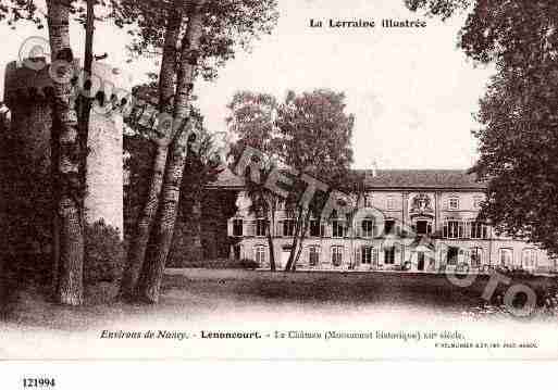 Ville de LENONCOURT, carte postale ancienne