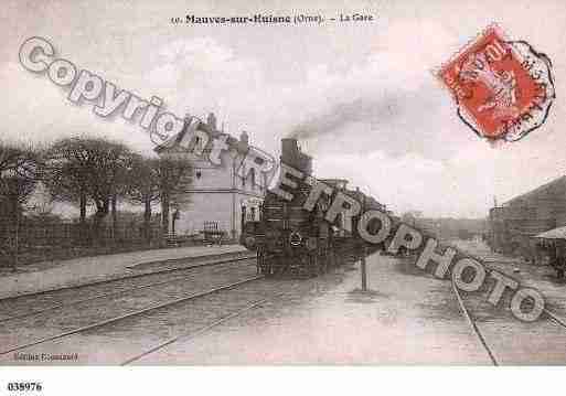 Ville de MAUVESSURHUISNE, carte postale ancienne