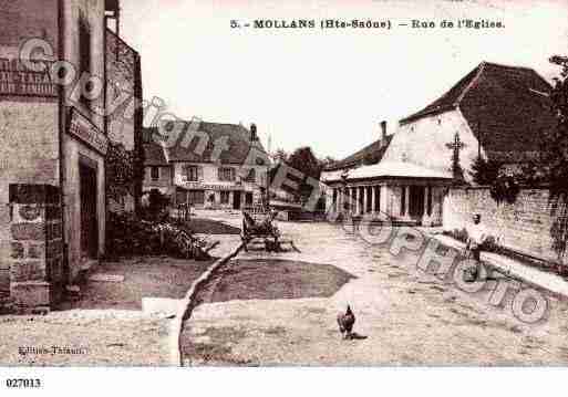 Ville de MOLLANS, carte postale ancienne