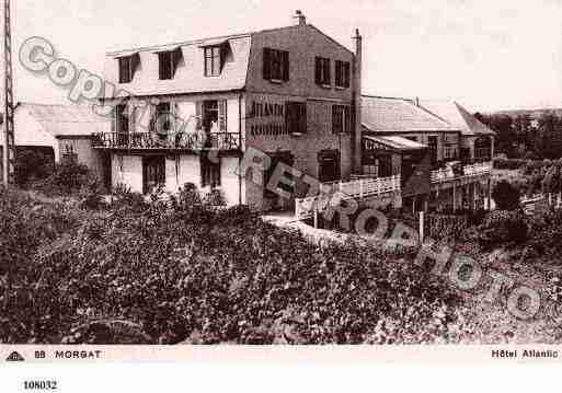 Ville de MORGAT, carte postale ancienne