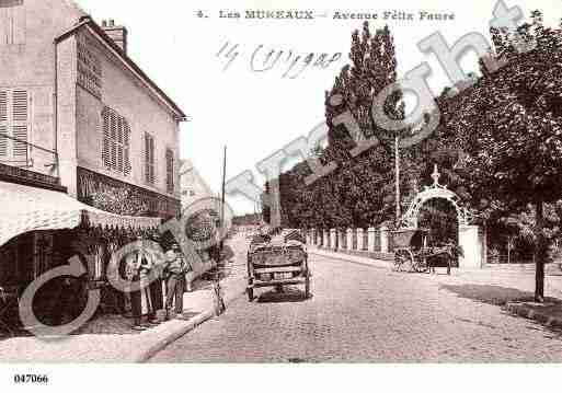 Ville de MUREAUX(LES), carte postale ancienne