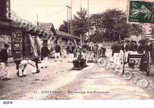 Ville de NANTERRE, carte postale ancienne