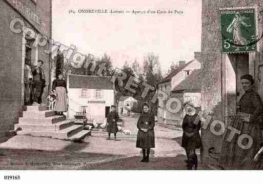 Ville de ONDREVILLESURESSONNE, carte postale ancienne