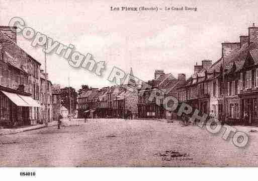 Ville de PIEUX(LES), carte postale ancienne