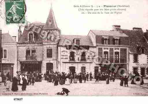 Ville de PLOEMEUR, carte postale ancienne