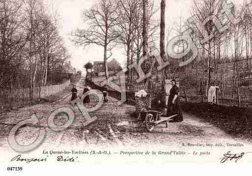 Ville de QUEUELESYVELINES(LA), carte postale ancienne